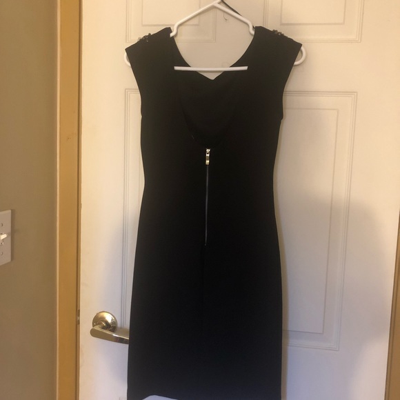 ZARA Fitted black dress - Picture 2 of 2